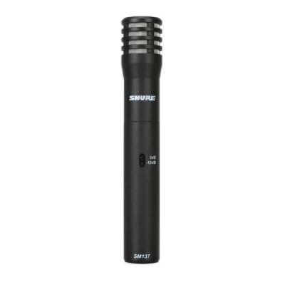 میکروفون با سیم شور مناسب ضبط ساز مدل Shure SM137 آکبند - donyayesaaz.com