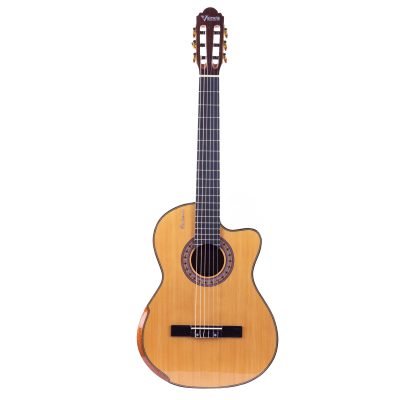 گیتار کلاسیک والنسیا مدل بوبینگا کات وی لبه دار valencia C 996 1