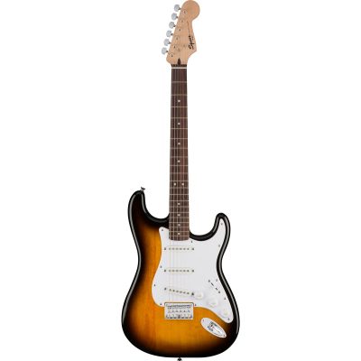 گیتار الکتریک فندر Fender Squier Bullet Stratocaster HT Brown Sunburst 0371001532 آکبند 1
