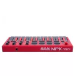 میدی کنترلر آکایی AKAI MPK Mini MKII RED کارکرده در حد نو بدون کارتن