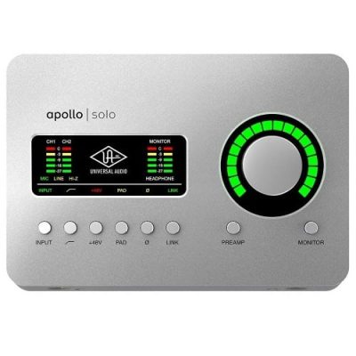 کارت صدا یونیورسال آدیو Universal Audio Apollo Solo USB C آکبند 1