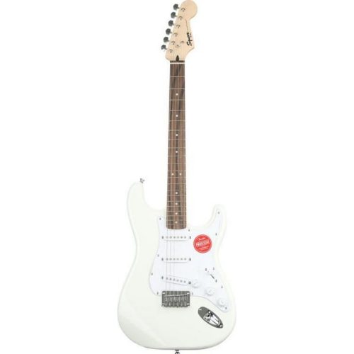گیتار الکتریک فندر Fender Squier Bullet Stratocaster HT LRL Arctic White آکبند - donyayesaaz.com