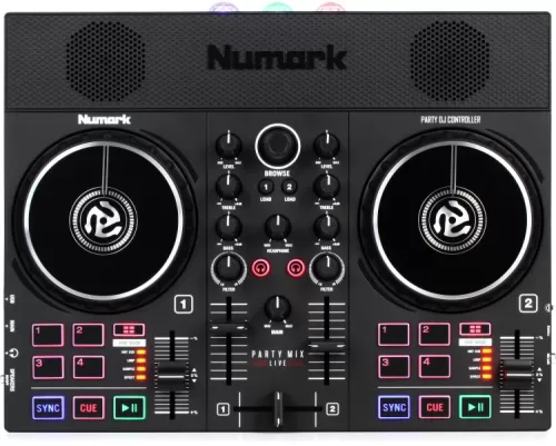 دی جی کنترلر نیومارک Numark Party Mix Live آکبند - donyayesaaz.com