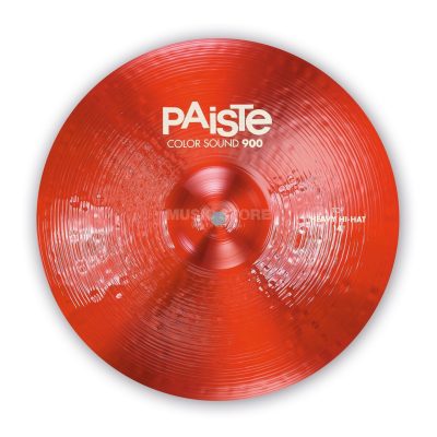 سنج جفت هت پایست Paiste Color Sound 900 Red Heavy Hi Hat 14 آکبند 3