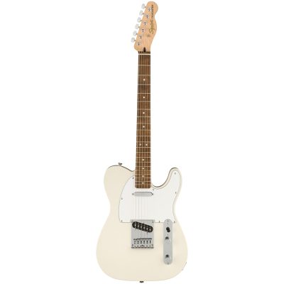 گیتار الکتریک فندر Fender Squier Affinity Tele LRL WPG Olympic White آکبند 5