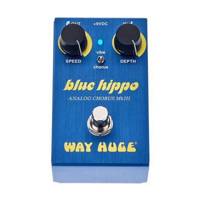 پدال گیتار وی هیوج Way Huge WM 61 Blue Hippo Analog Chorus MK 3 آکبند 7