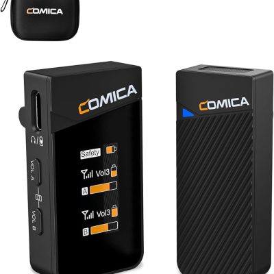 میکروفون یقه ای بی سیم کامیکا COMICA Vimo C 1 آکبند 1