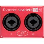 کارت صدا فوکوسرایت Focusrite Scarlett 18 i 6 USB 2 کارکرده تمیز با کارتن