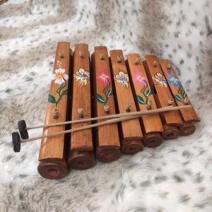 ساز موسیقی غیرمعمول - زیلوفون بونگا ریندیک - Rindik Bunga Xylophone
