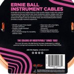 کابل گیتار ارنی بال Ernie Ball Neon Orange آکبند