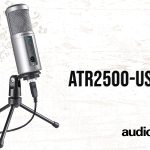 میکروفون کاندنسر آدیو تکنیکا Audio Technica ATR 2500 USB آکبند