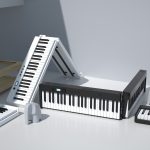 پیانو دیجیتال تاشو بورا 20 Bora BX آکبند