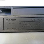 کیبورد (ارگ) کاسیو Casio CT 400 کارکرده تمیز با کارتن