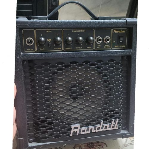 آمپلی فایر گیتار الکتریک رندال Randall RG 15 XM کارکرده در حد نو با کارتن - donyayesaaz.com