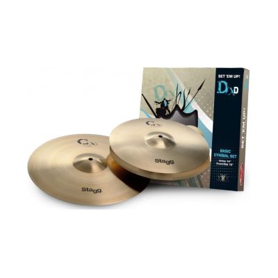 پکیج سنج سه تایی استگ Stagg DX 1418 Cymbal Set آکبند 1
