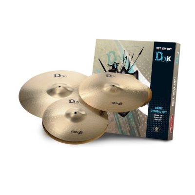 پکیج سنج استگ Stagg DXK 14 16 20 Cymbal Set آکبند 1