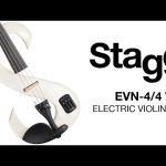 ویولن الکتریک (سایلنت) استگ چهار چهارم Stagg EVNX آکبند